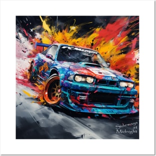 Bmw color bomb by Sideways at Midnight Posters and Art